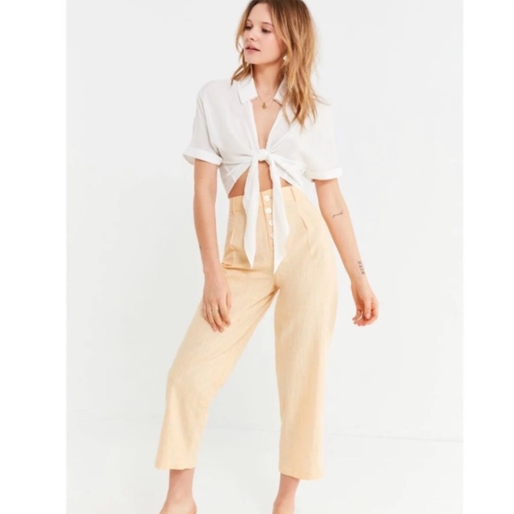 Urban Outfitters High Waist Button up Pants